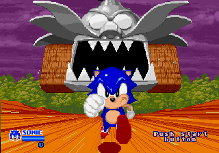 SegaSonic The Hedgehog (Japan, rev. C) Screenthot 2